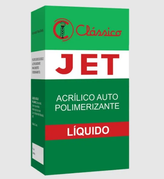 Resina Acrílica Autopolimerizável Jet Líquido - Clássico