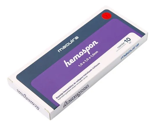 Esponja Hemostática Hemospon - Maquira