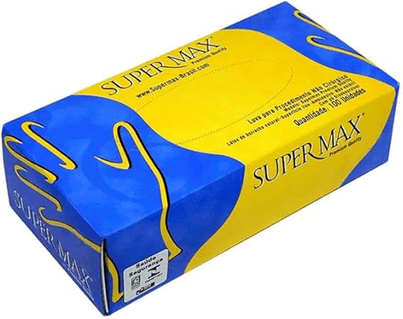 Luva Látex com Pó - Supermax