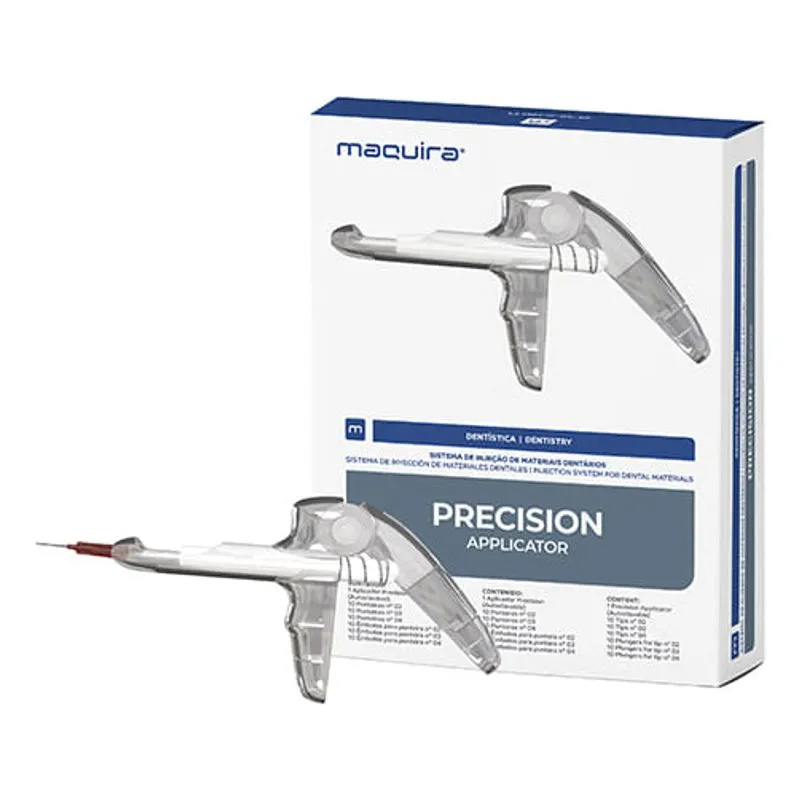 Kit Aplicador Precision C/1 Pistola Aplicadora + 30 pontas - Maquira