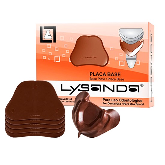 Placa Base Marrom Fina - Lysanda