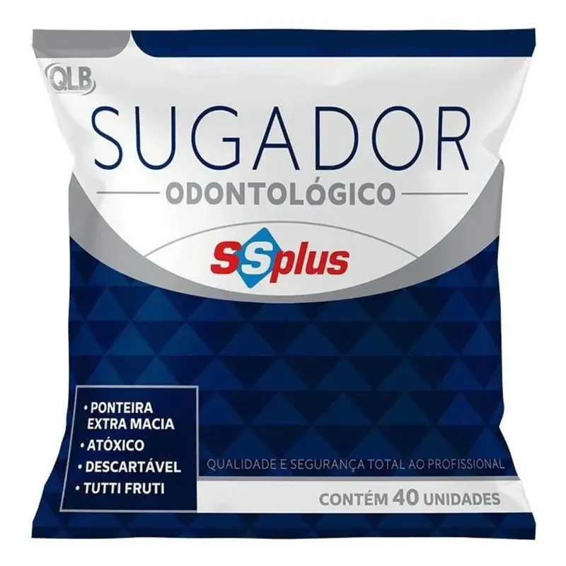 Sugador de Saliva Sortido - SS PLUS